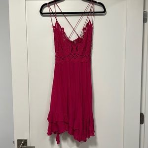 NWOT medium magenta dress by Free People